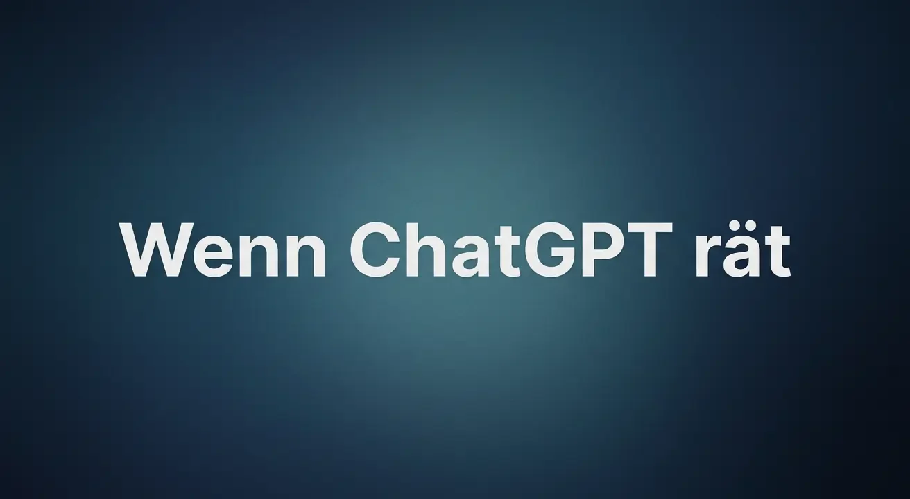 Titelbild: Halluziniert ChatGPT? KI-Halluzinationen erkennen